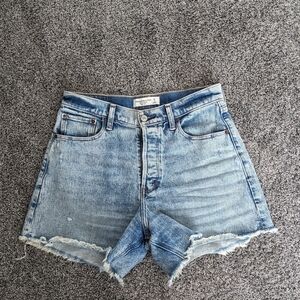 Abercrombie High Rise Dad Shorts